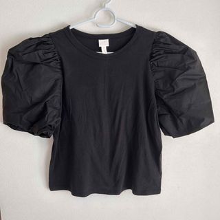 エイチアンドエム(H&M)のパフスリーブ　Tシャツ　袖ボリューム　半袖(シャツ/ブラウス(半袖/袖なし))