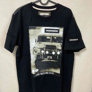 ハマー(HUMMER)の美品　HUMMER ハマー ボックスロゴ トップス tシャツ(Tシャツ/カットソー(半袖/袖なし))