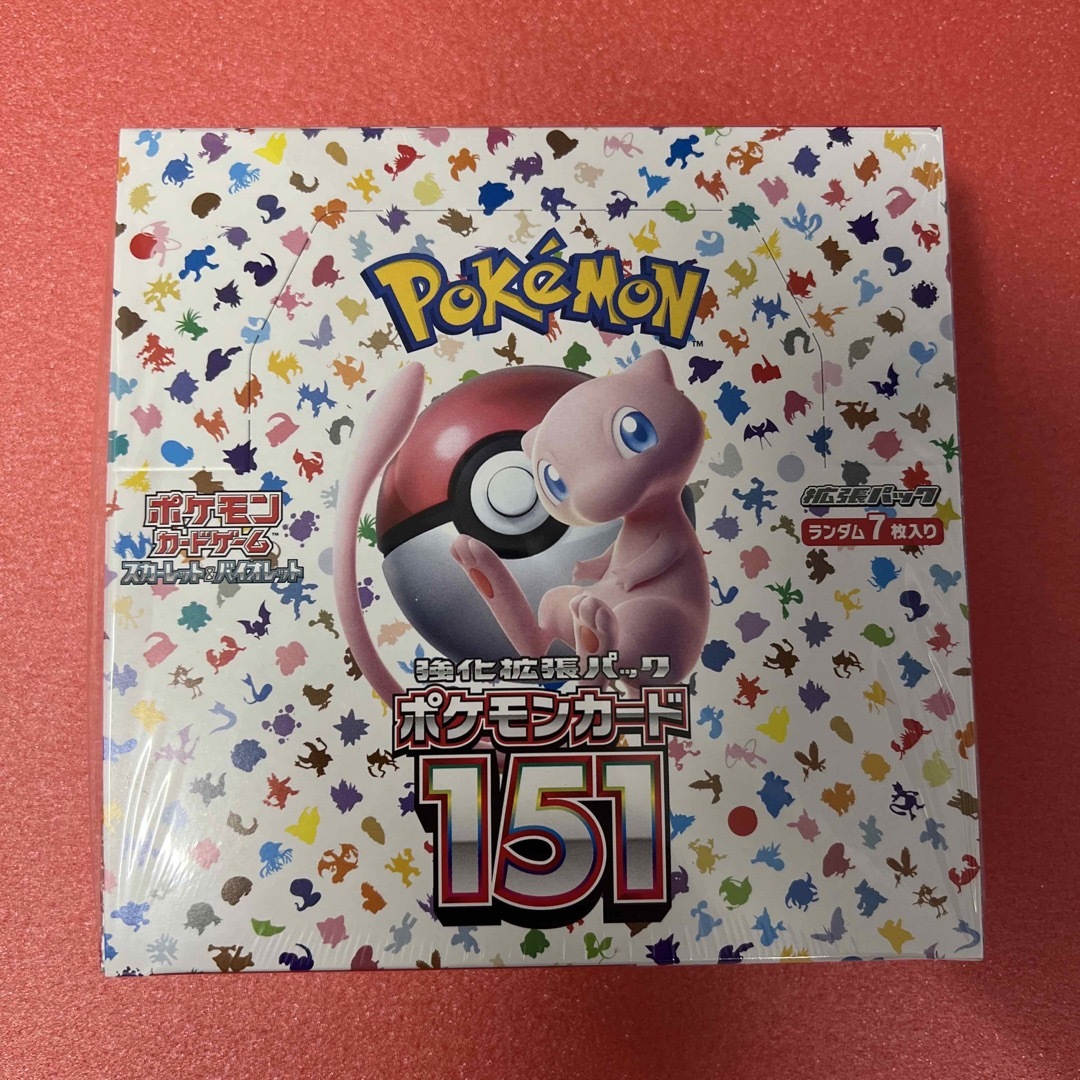 ポケモンカード 151 BOX シュリンク付き ポケモンカード 151 BOX シュリンク付き