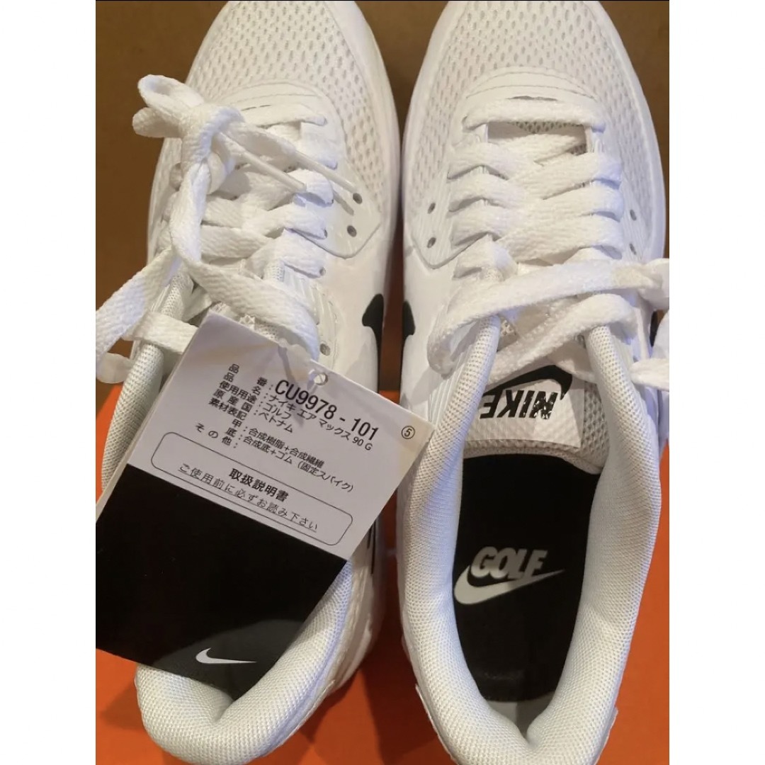 NIKE   新品！NIKE ナイキ エアマックス G ゴルフシューズ .5