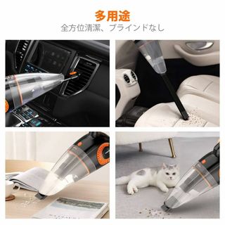 25分連続稼働コードレスハンディクリーナー 13000Pa強力吸引の通販 by