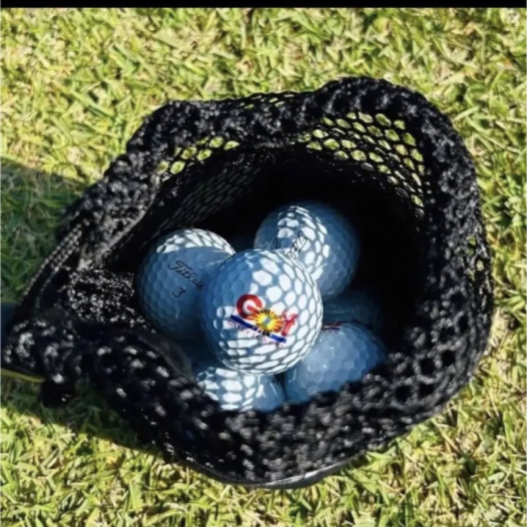 値下げ!新品!ゴルフィッカーズ Golfickers ボールポーチ 黒