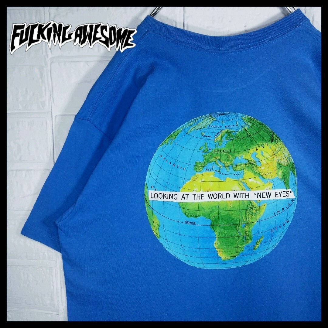 《FUCKING AWESOME(ファッキンオーサム)》地球ロゴ　Tシャツ