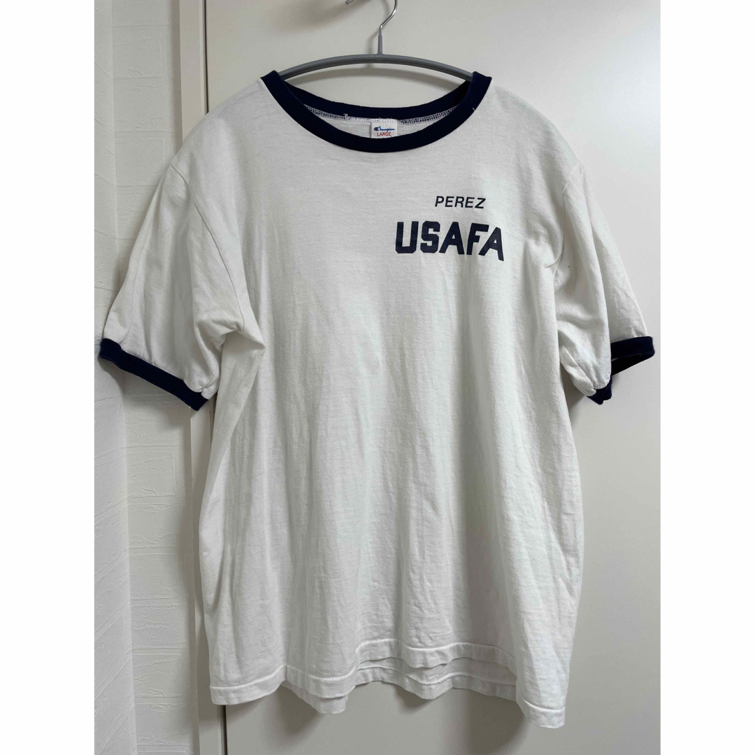 世田谷ベース リンガーTシャツ 半袖Tシャツ L 白 ホワイト