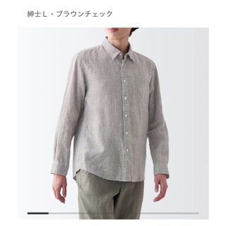 ムジルシリョウヒン(MUJI (無印良品))の無印良品　ヘンプ洗いざらし長袖シャツ(シャツ)