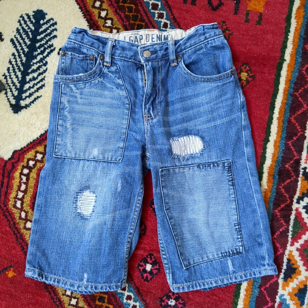 GAP デニム 短パン ハーフパンツ GAP サイズ140の通販 by みずたま GAP 男の子 ハーフパンツ 140