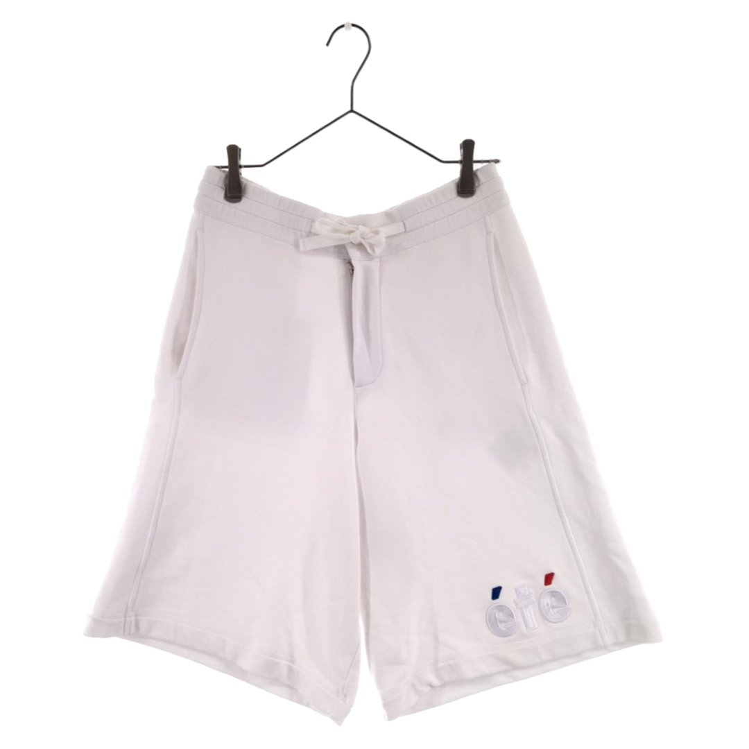 MONCLER モンクレール 20SS PANTALONE CORTO スウェット ショートパンツ ショーツ ハーフパンツ ホワイト  F10918H70710 | フリマアプリ ラクマ