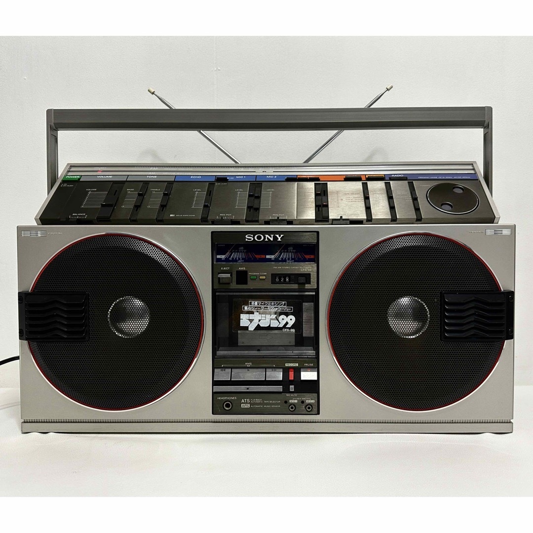 内蔵 Bluetooth変更可能SONY ソニー CFS-99 ラジカセ 動作品-