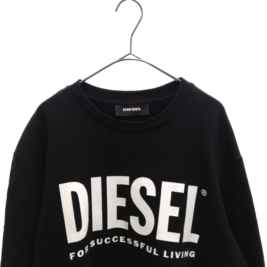 ■DIESEL ディーゼル■フロントロゴスウェット トレーナー