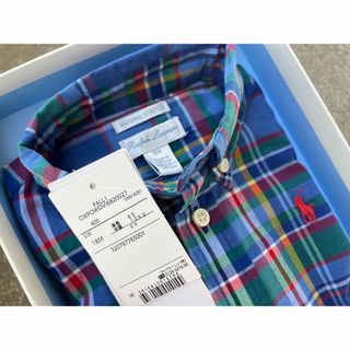 ポロラルフローレン(POLO RALPH LAUREN)の値下げ ポロラルフローレン シャツ 長袖 新品(シャツ/カットソー)