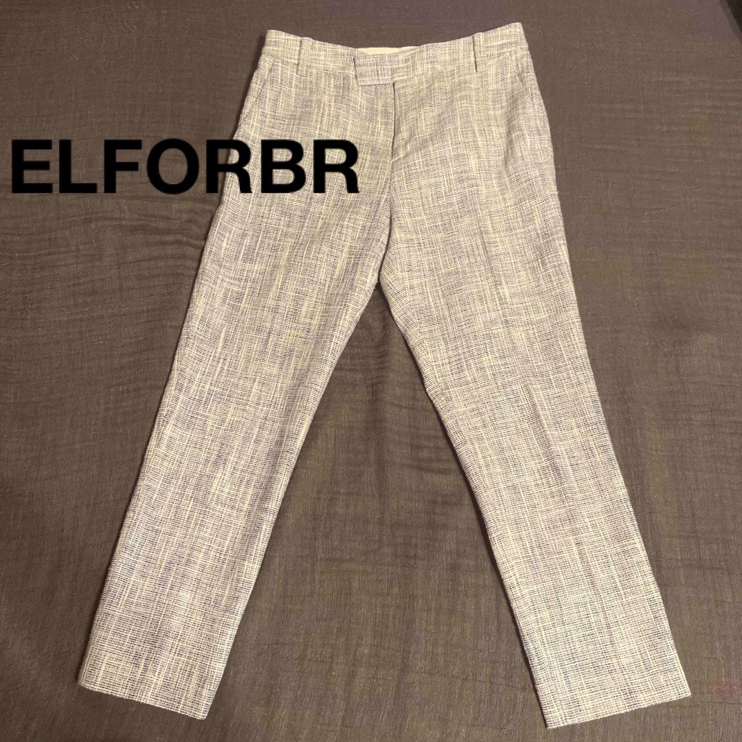 ELFORBR センタープレス　パンツ