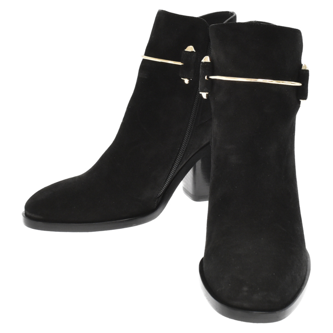 BALENCIAGA バレンシアガ スウェードレザー ショートブーツ ブラック