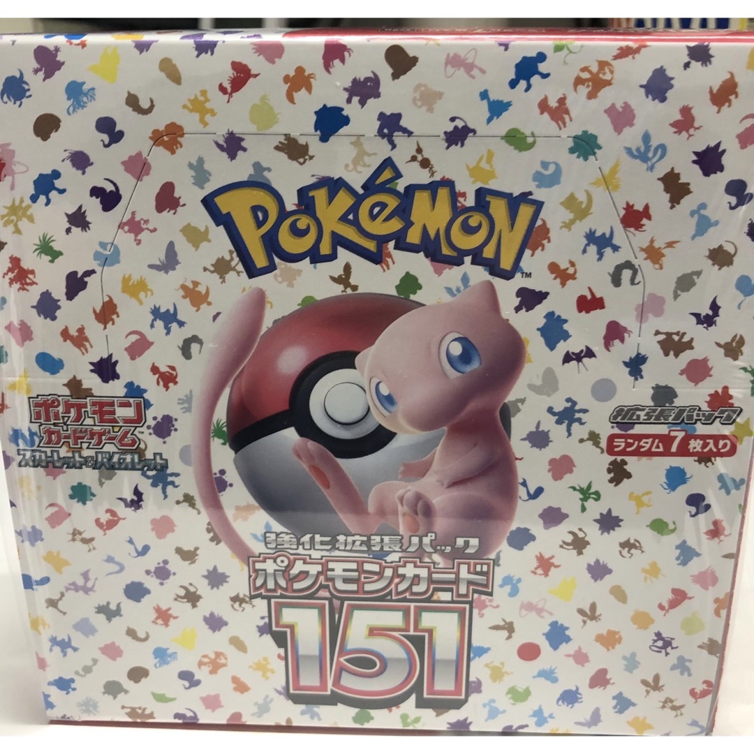 高級品店で ポケモンカード 151 新品未開封 シュリンク付き1box Box