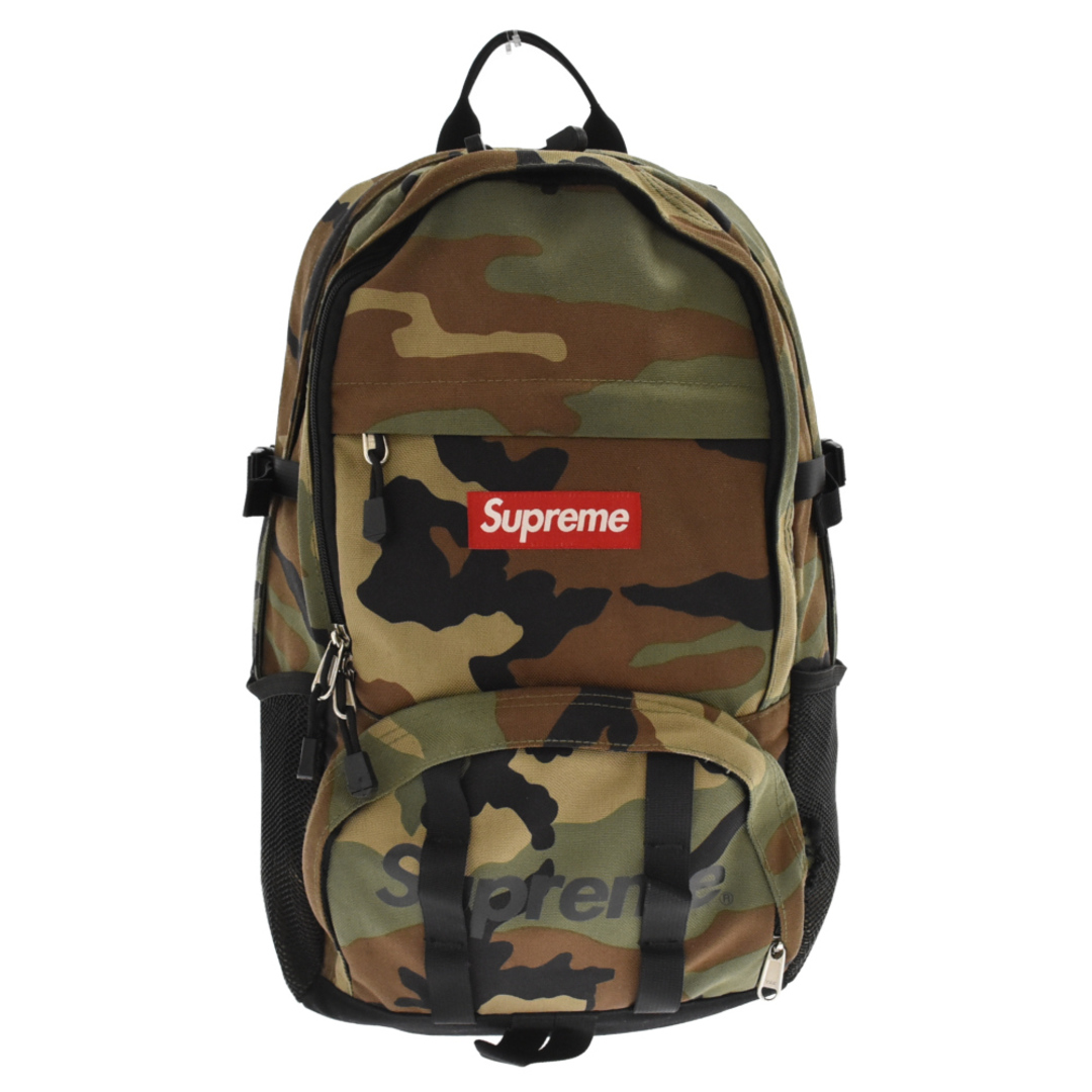 SUPREME シュプリーム 15SS Back Pack バックパック リュック カモ柄 カーキ