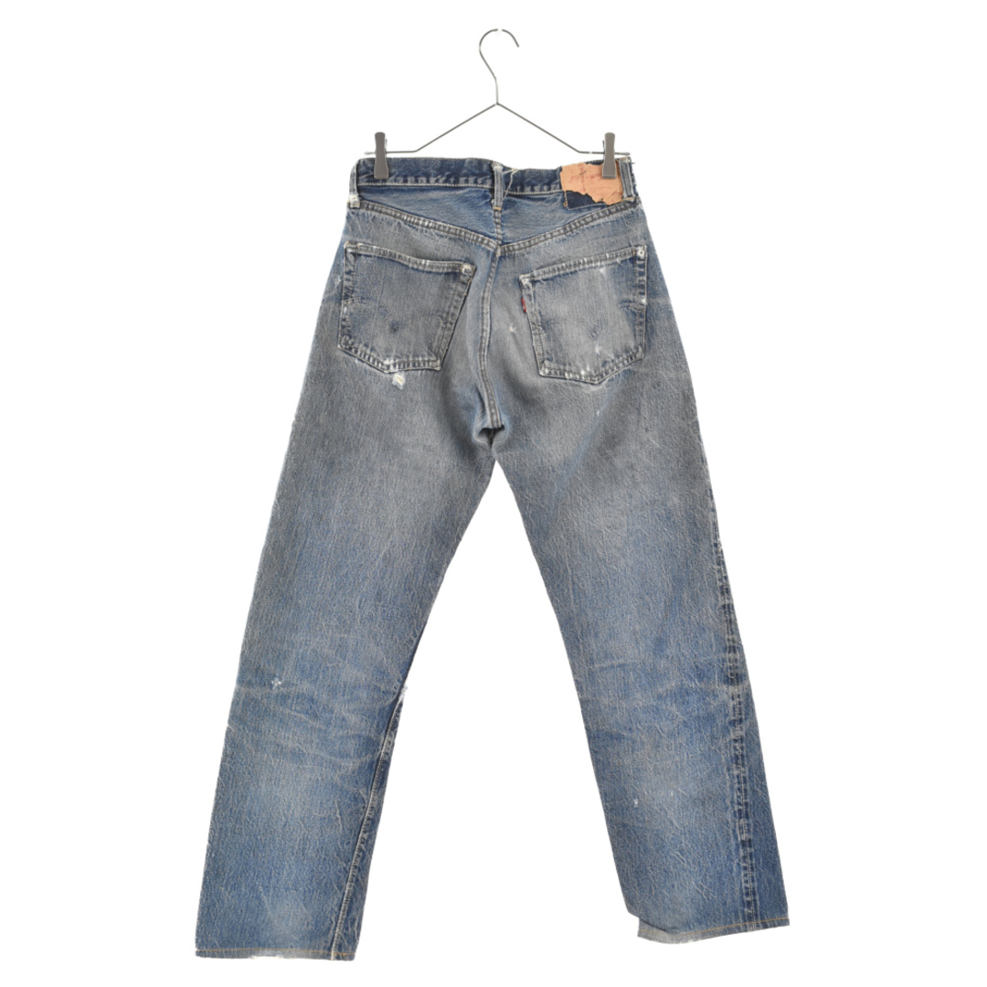 Levi's リーバイス デニムパンツ 60s LEVI'Sリーバイス 501XX VINTAGE ボタン裏刻印J 足長R  Vステッチ シングル 赤耳 ヴィンテージ デニム パンツ インディゴブルー系