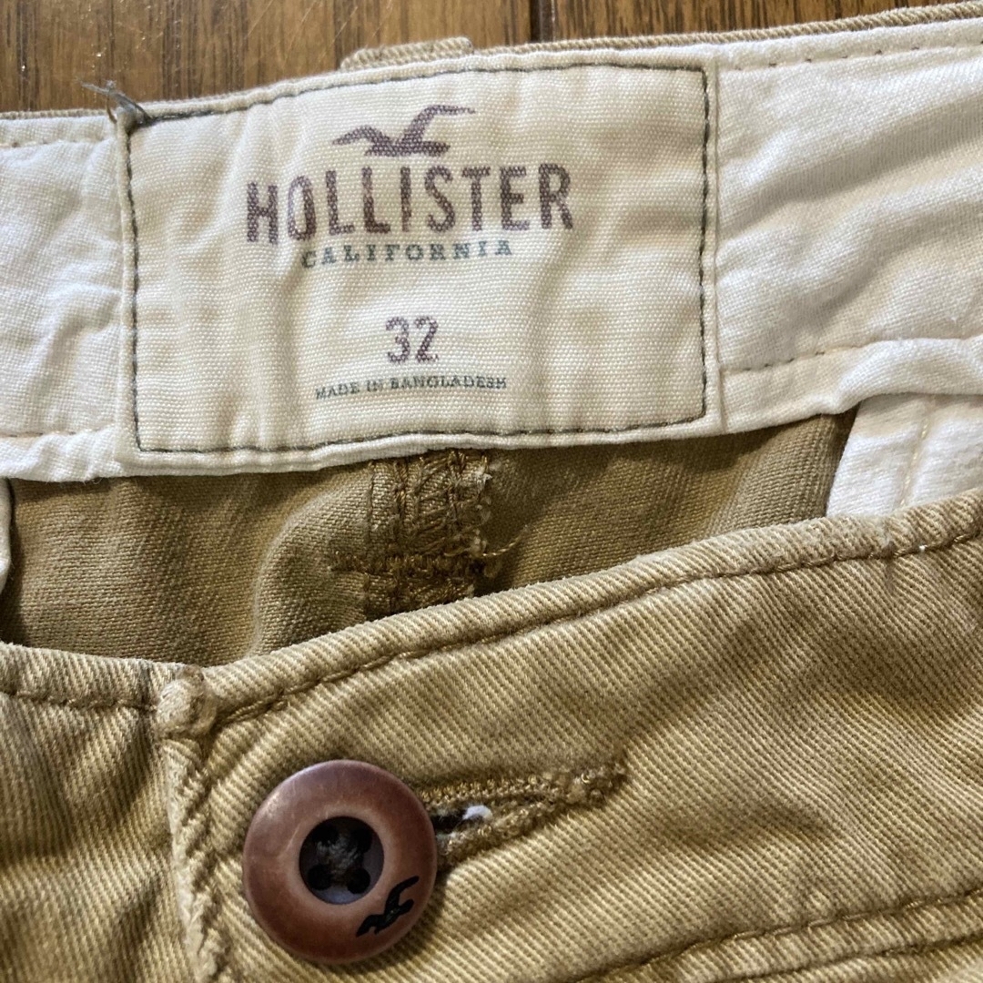 Hollister(ホリスター)のホリスター　半パンツ　茶色 メンズのパンツ(ショートパンツ)の商品写真