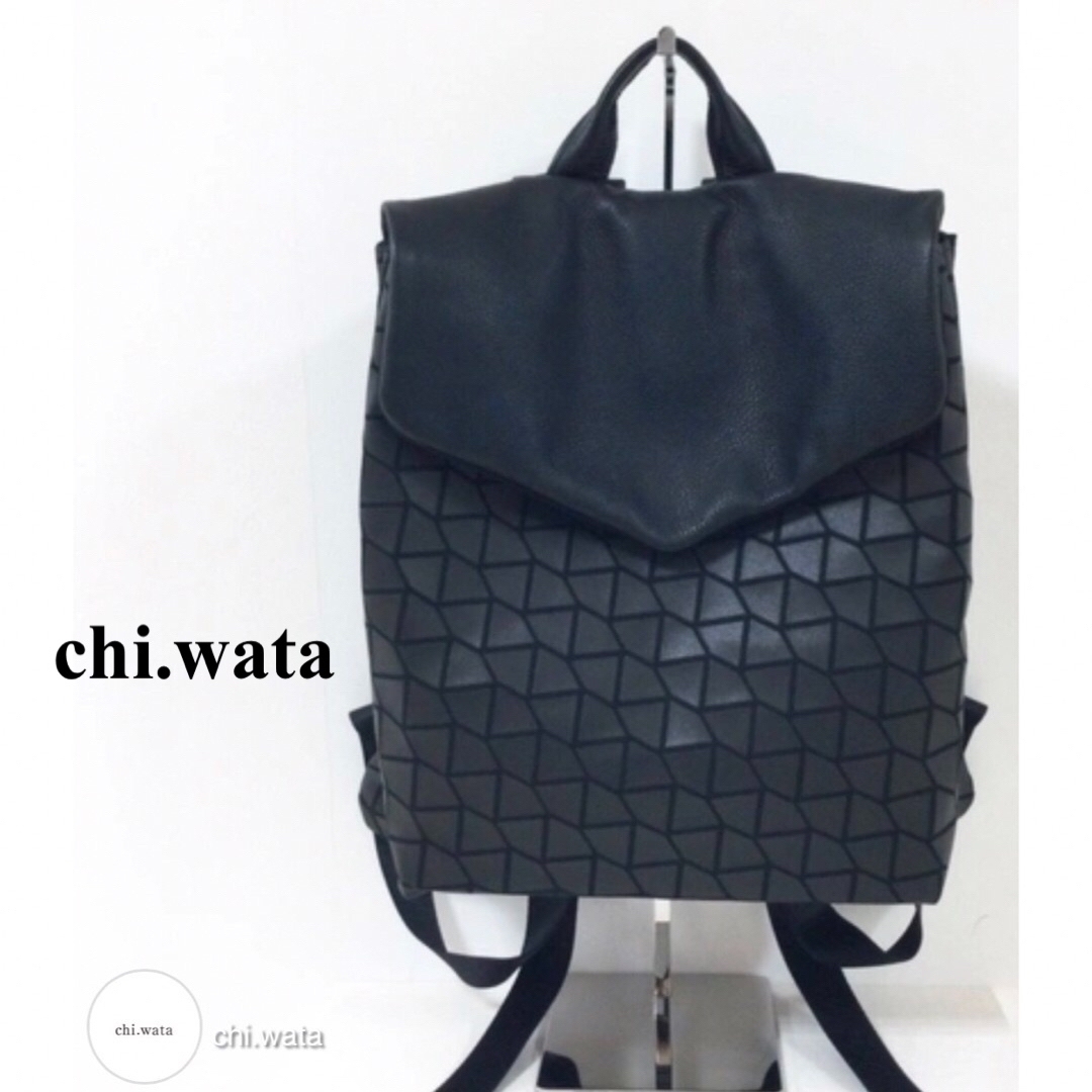 chi.wata リュックサック　ブラックchiwata