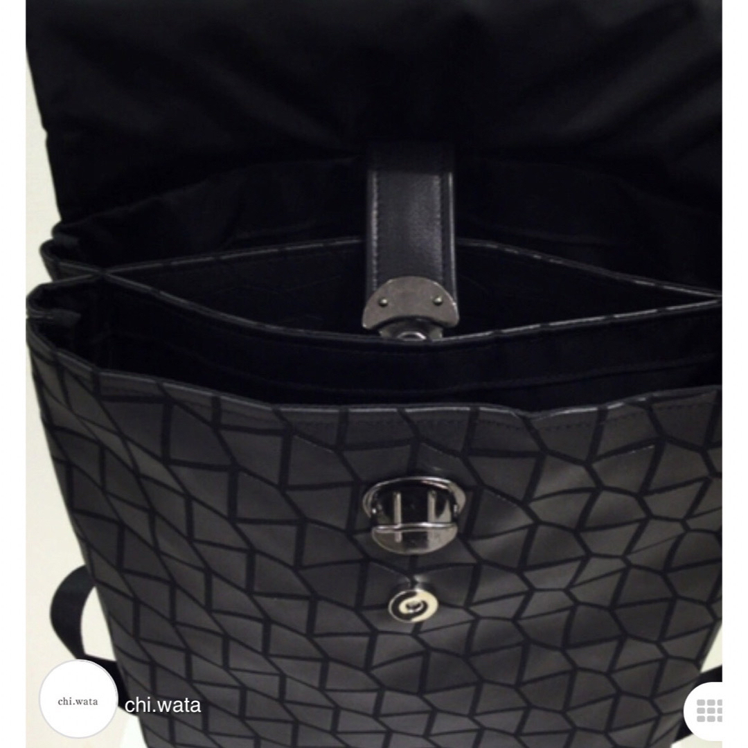 chi.wata リュックサック　ブラック レディースのバッグ(リュック/バックパック)の商品写真
