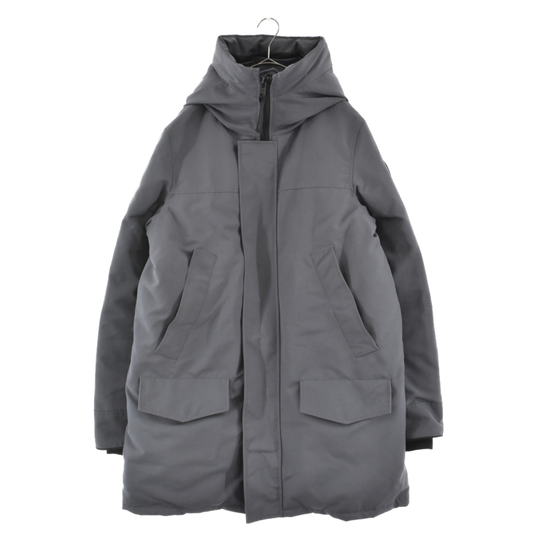 CANADA GOOSE カナダグース BLACK LABEL LANGFORD PARKA ブラックレーベル ラングフォード パーカ  ダウンジャケット 2052MB グレー ○売り○