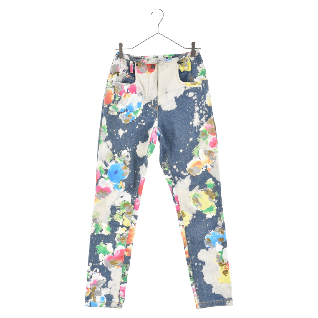 MOSCHINO モスキーノ ブリーチペイント デニムパンツ KK7229112 ジーンズ マルチ