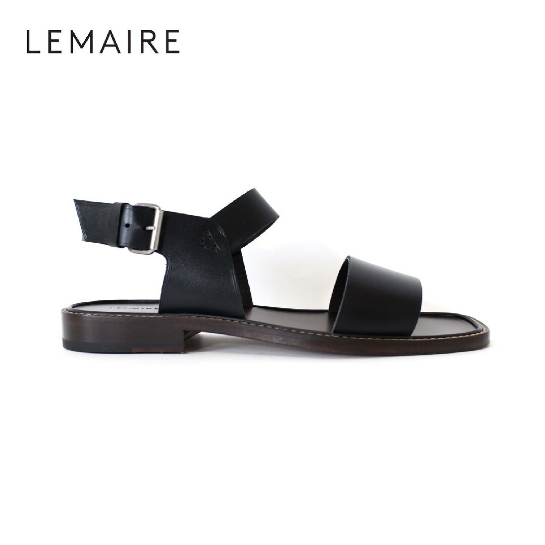 LEMAIRE(ルメール)の23SS 未使用 Lemaire クラシックレザー サンダル　43 メンズの靴/シューズ(サンダル)の商品写真