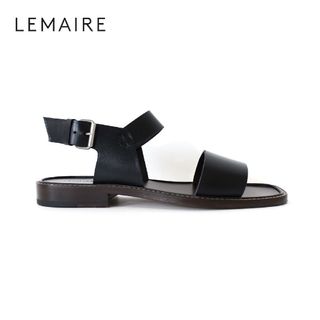 23SS 未使用 Lemaire クラシックレザー サンダル　43サンダル