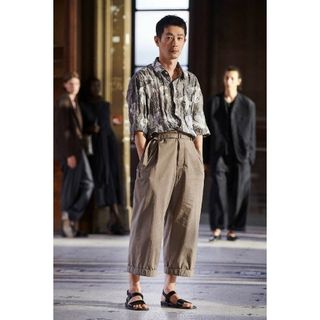 23SS 未使用 Lemaire クラシックレザー サンダル　43サンダル