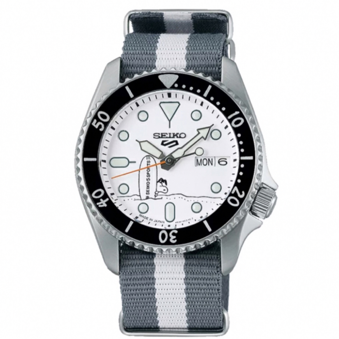 腕時計(アナログ)SKX Sports Style ピーナッツ スヌーピーコラボモデル SBSA2