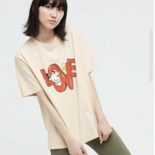 ユニクロ(UNIQLO)の【美品】UTGP2022 ×スヌーピー ピーナッツ UT グラフィックTシャツ(Tシャツ/カットソー(半袖/袖なし))