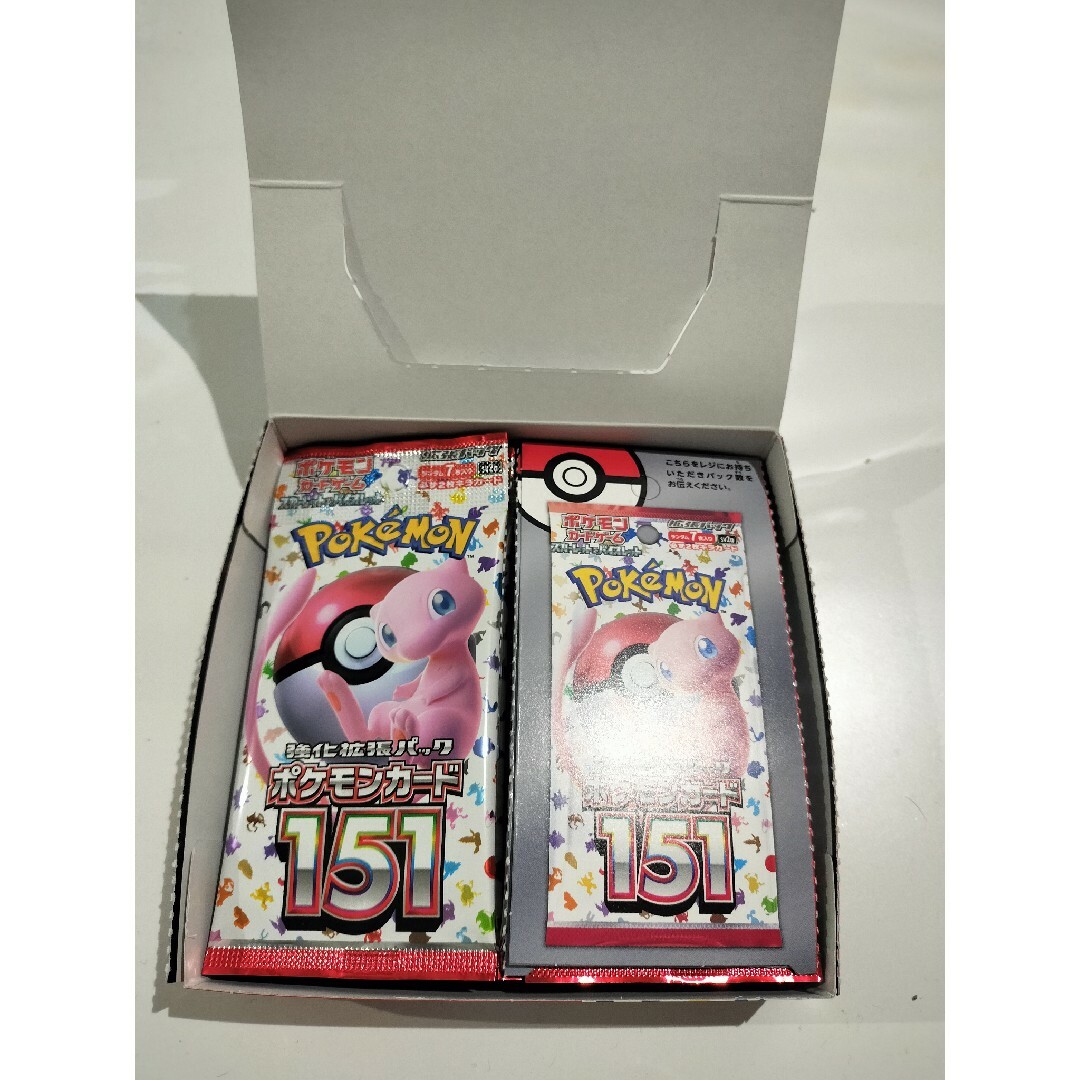 ポケモンカード 151 BOX  開封済ですが、そのままです。