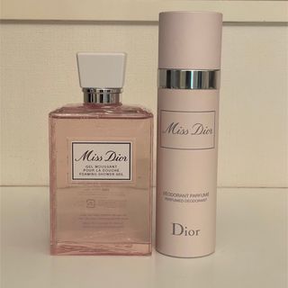 ディオール(Dior)のDior  ディオール　ミスディオール　ボディスプレー　シャワージェル　2個セッ(ボディソープ/石鹸)