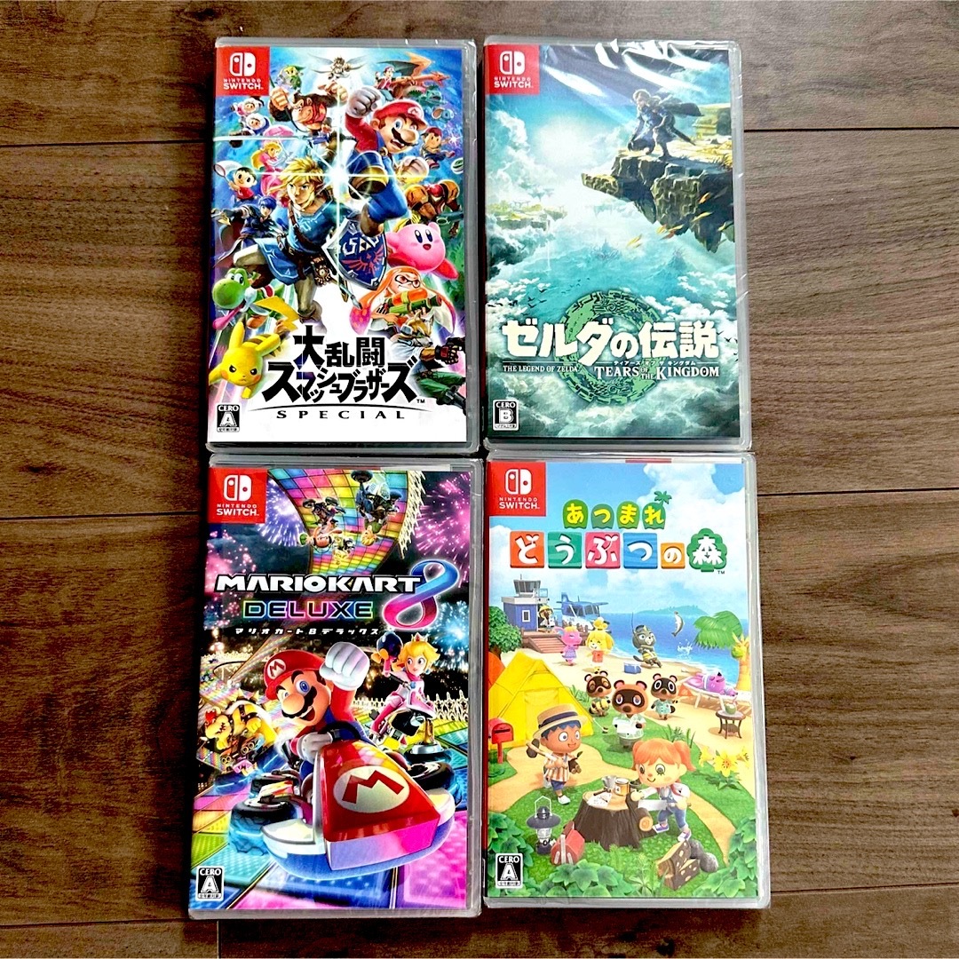 Nintendo Switch ソフト 4本セット