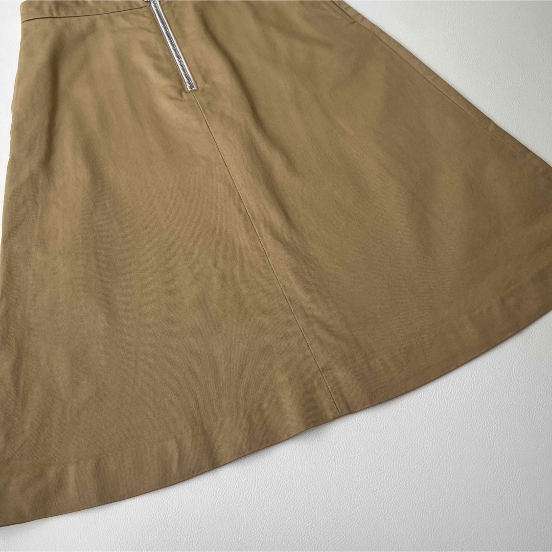 AURALEE(オーラリー)のAURALEE オーラリー　フレアスカート　ロング　日本製 レディースのスカート(ロングスカート)の商品写真