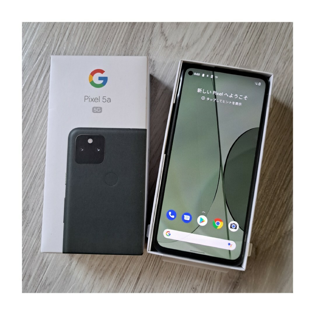 Google Pixel 5a(5G)128GB　新品、未使用