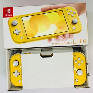 ニンテンドースイッチ(Nintendo Switch)のSwitch Lite （イエロー）本体(携帯用ゲーム機本体)