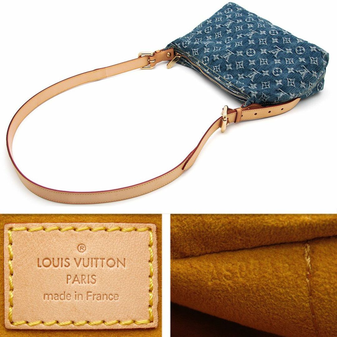 LOUIS VUITTON(ルイヴィトン)の良品 ルイヴィトン ショルダーバッグ モノグラムデニム バギーPM ブルー レディースのバッグ(ショルダーバッグ)の商品写真