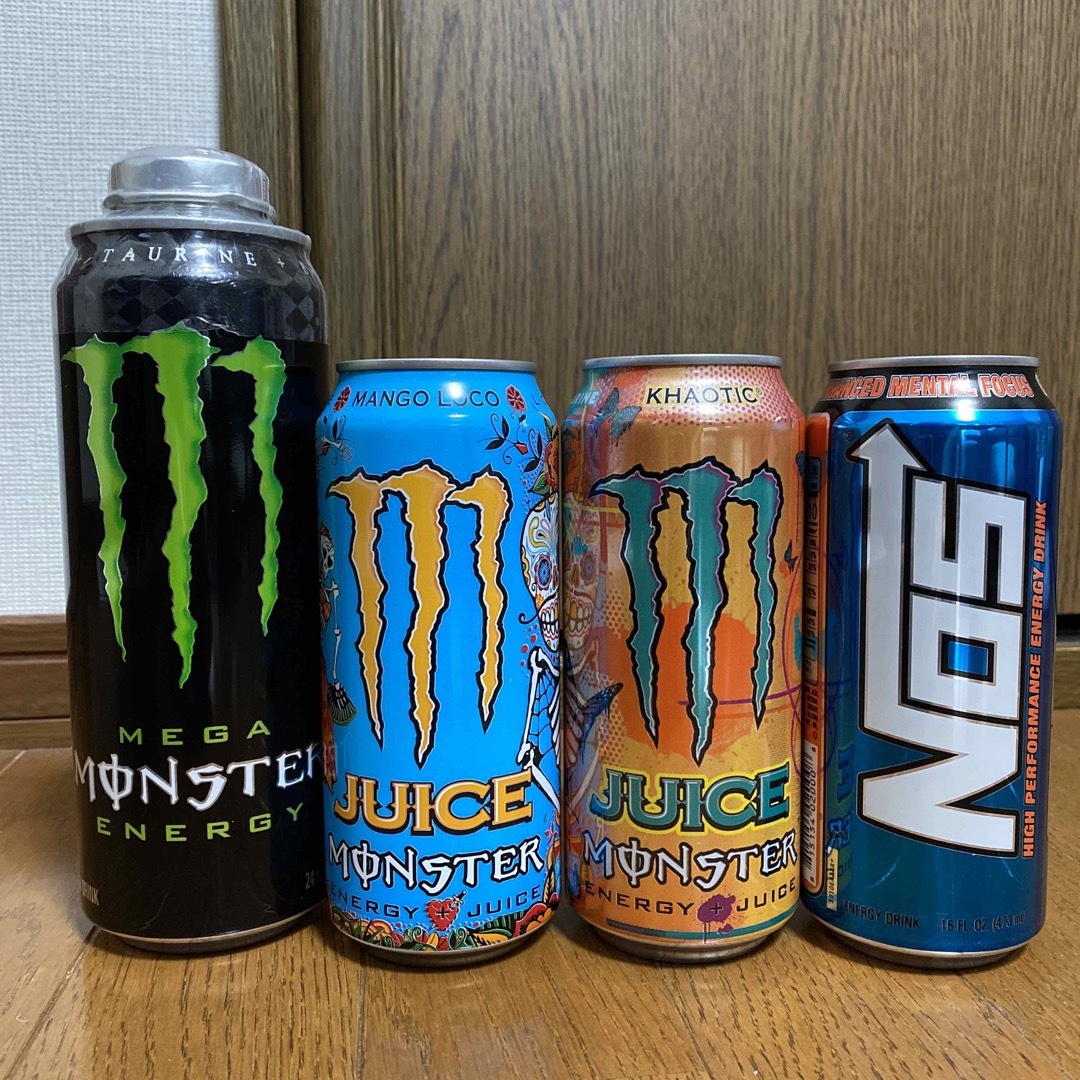 Monster Energy(モンスターエナジー)の【新品未使用】海外版 エナジードリンク 食品/飲料/酒の飲料(ソフトドリンク)の商品写真