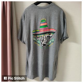 Girlie Girl NACHO HEIFER プリントTシャツ カットソー(Tシャツ/カットソー(半袖/袖なし))