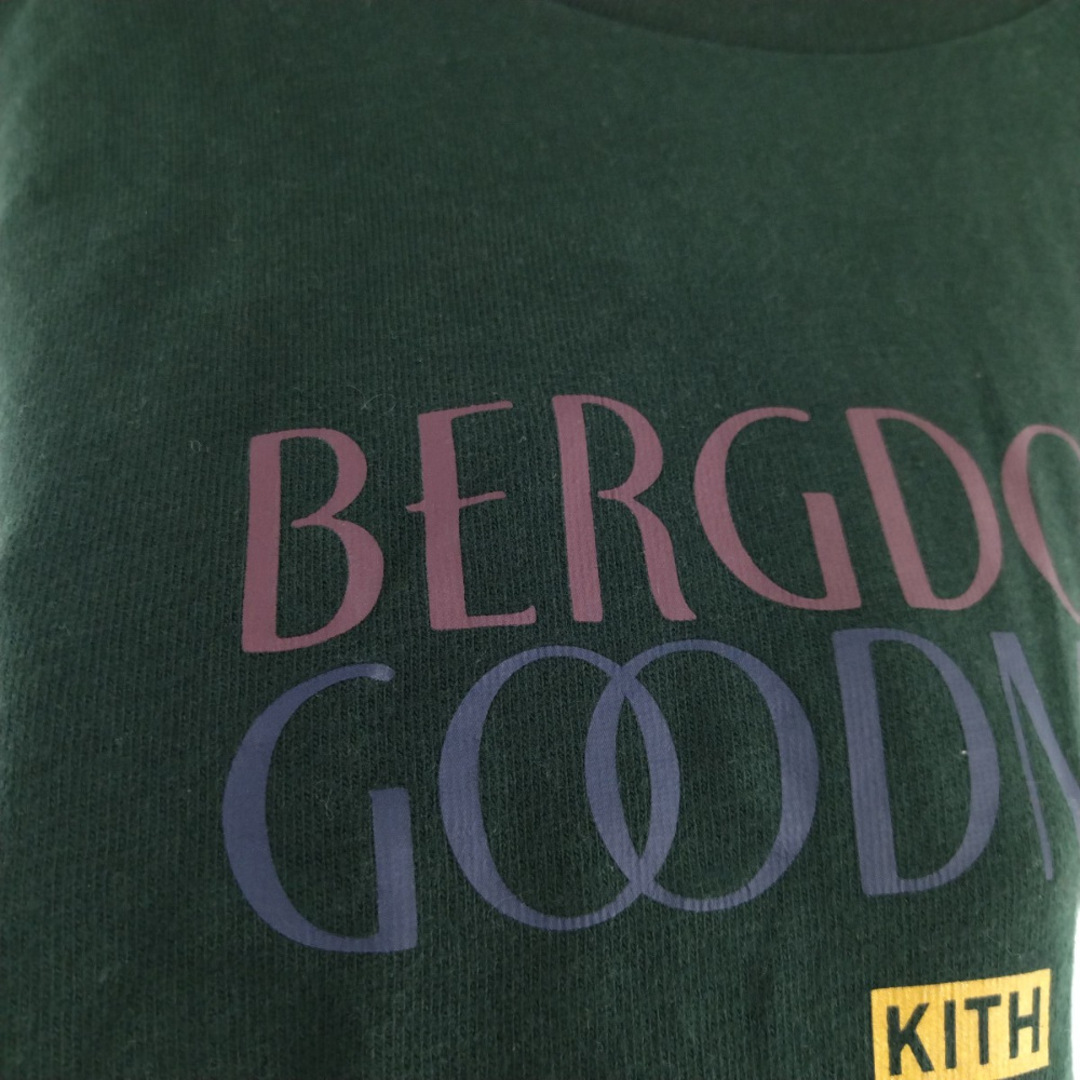 約50cm着丈KITH NYC × BERGDORF GOODMAN Tシャツ M 緑