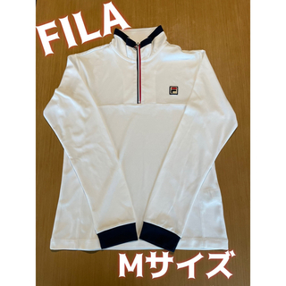 フィラ(FILA)のフィラ　長袖シャツ　ハーフジップ　Mサイズ(ウェア)