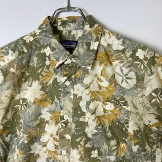 フラワーオブライフ ほぼ未使用 Patagonia パタロハ アロハシャツ 総柄