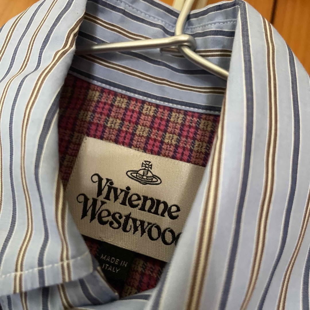 Vivienne Westwood(ヴィヴィアンウエストウッド)のヴィヴィアンウエストウッド　シャツ　ネルシャツ レディースのトップス(シャツ/ブラウス(長袖/七分))の商品写真