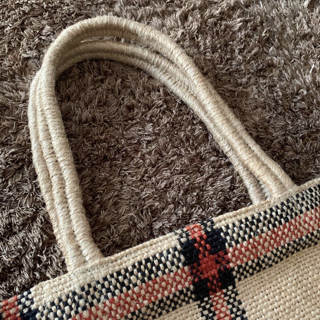 MUJI (無印良品)(ムジルシリョウヒン)のTARANGO JUTE ジュートバッグ麻BAGトートバッグ レディースのバッグ(トートバッグ)の商品写真