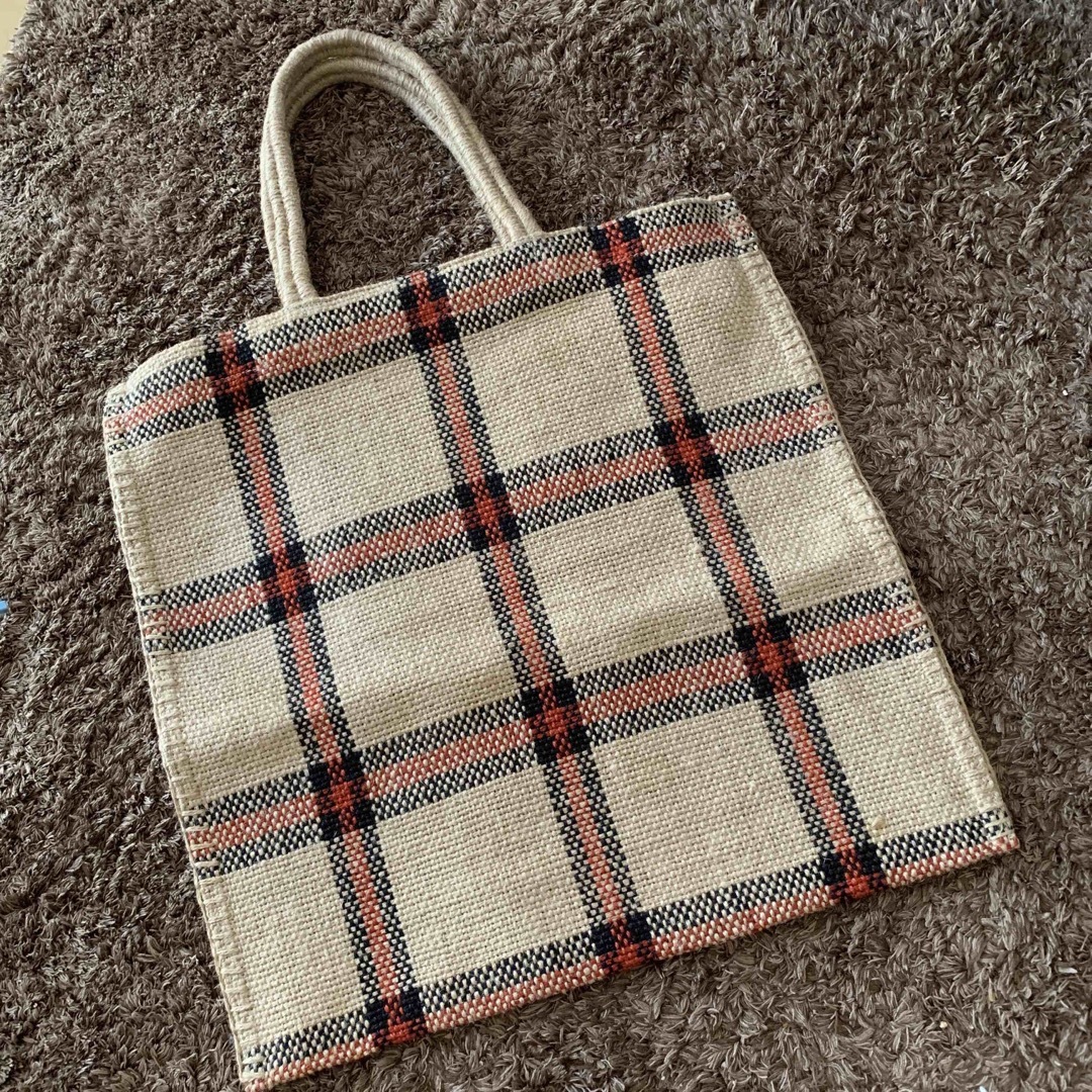 MUJI (無印良品)(ムジルシリョウヒン)のTARANGO JUTE ジュートバッグ麻BAGトートバッグ レディースのバッグ(トートバッグ)の商品写真