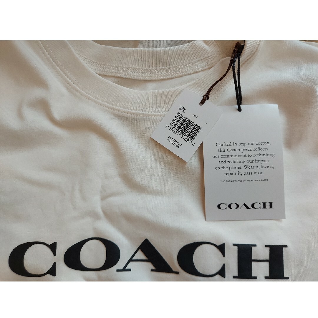 COACH(コーチ)のCOACH　Tシャツ　Mサイズ レディースのトップス(Tシャツ(半袖/袖なし))の商品写真