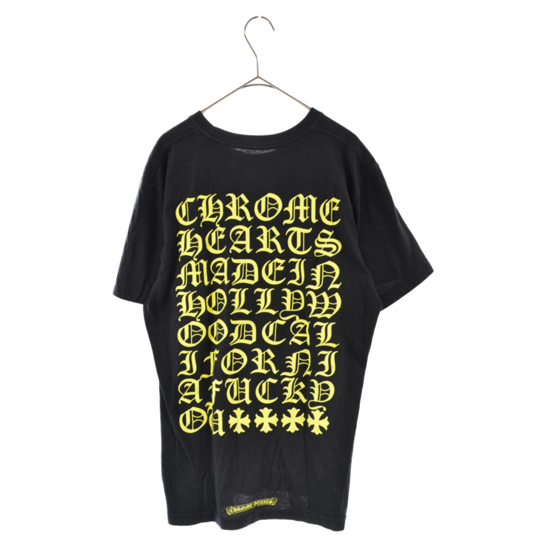 CHROME HEARTS クロムハーツ MADE IN HOLLYWOOD T-SHIRT 半袖Tシャツ カットソー ブラック/イエロー M 1