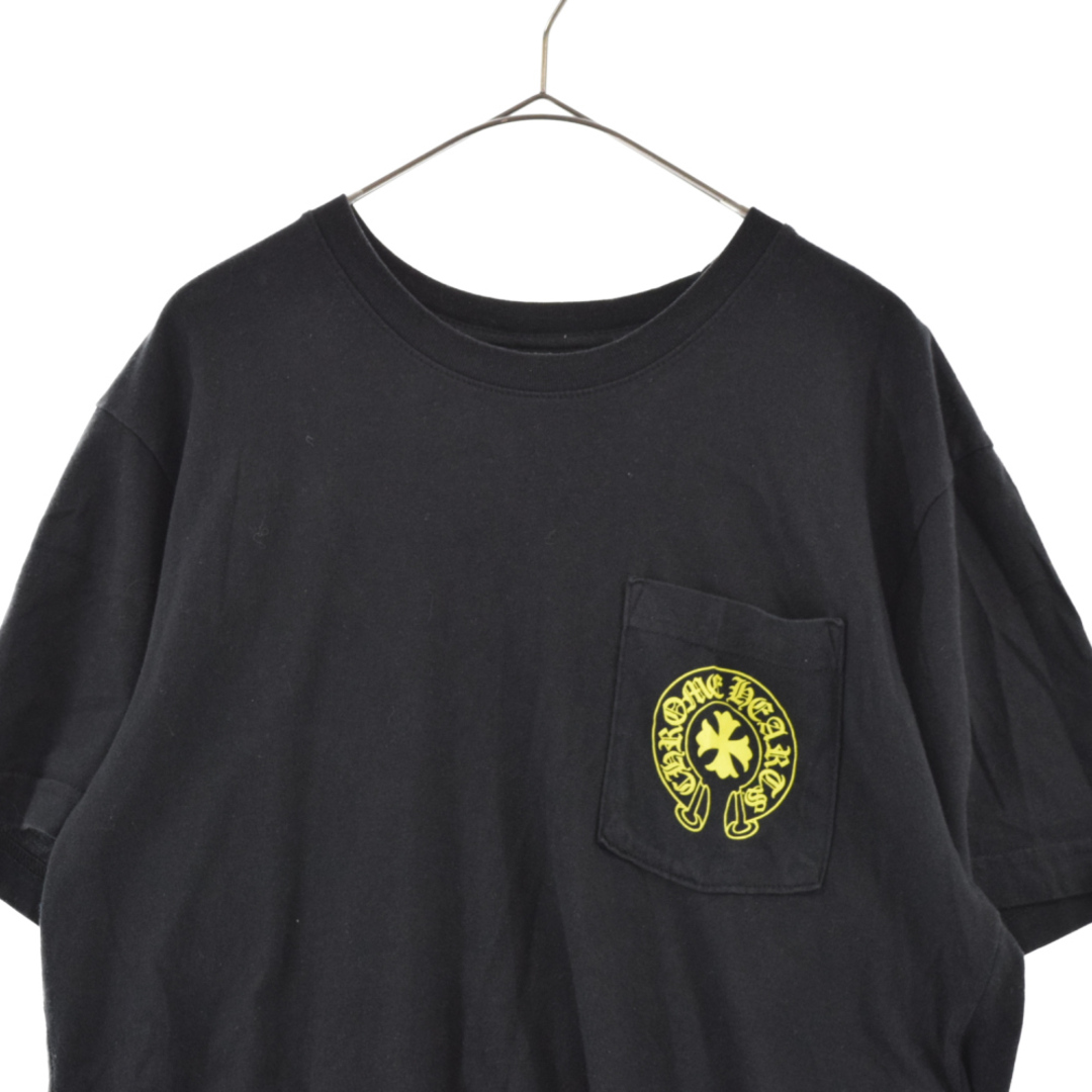 CHROME HEARTS クロムハーツ MADE IN HOLLYWOOD T-SHIRT 半袖Tシャツ カットソー ブラック/イエロー M