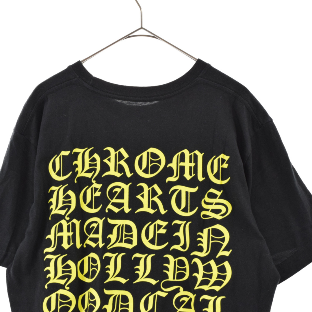 CHROME HEARTS クロムハーツ MADE IN HOLLYWOOD T-SHIRT 半袖Tシャツ カットソー ブラック/イエロー M 3