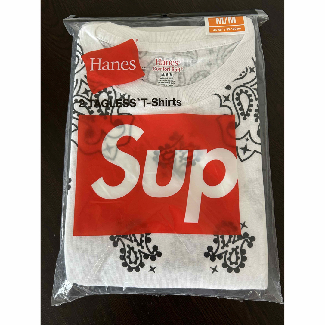 Supreme&Hanes/シュプリーム&ヘインズコラボ★半袖Tシャツ★新品★