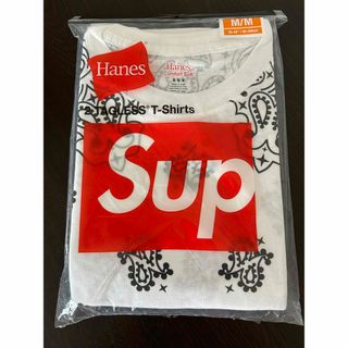 シュプリーム(Supreme)のSupreme&Hanes/シュプリーム&ヘインズコラボ★半袖Tシャツ★新品★(Tシャツ/カットソー(半袖/袖なし))